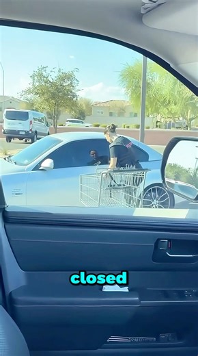 She Handcuffed A Cop To Cart 😱 #shorts