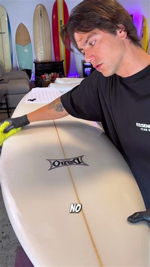 He's been surfing on soap this whole time 🏄 #surfing #surfboardshaping #surfboards #waxing