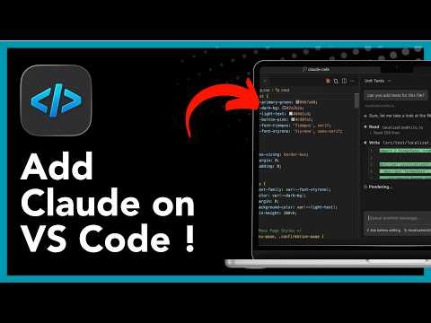 How To Install Claude Code In VS Code - Visual Studio Code