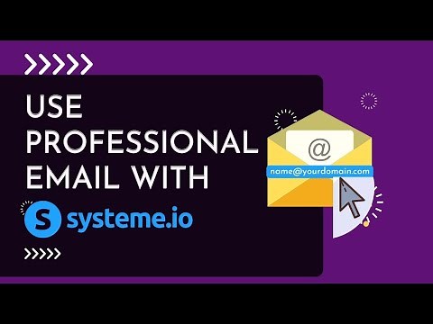 Systeme.io email setup - Use professional email with systeme.io FREE