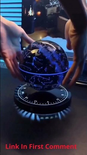 Levitating Lamp Magnetic Levitation Globe LED Earth Floating Lamp Rotating