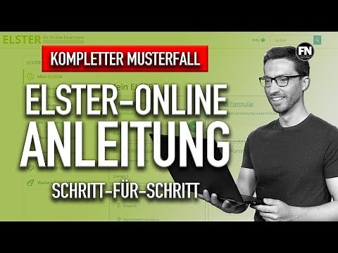 VORLAGE: Elster Online Steuererklärung selber machen | Mein Elster Steuererklärung ausfüllen
