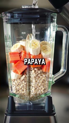 Blend Papaya, Banana & Oats—Here’s What Happens to Your Body