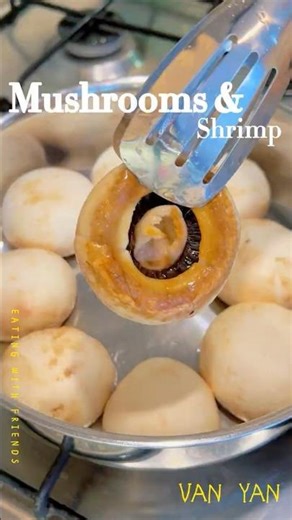 Shrimp and Mushrooms in 10 Minutes#HomeCooking#WeekdayDinner#EasyDinner #easyrecipe
