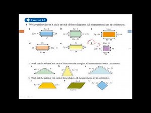 9.3 Constructing and solving equations