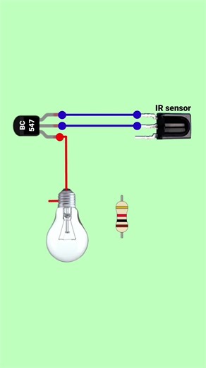 Remote Control Ac Light Circuit #diy #reelschallenge #electronics
