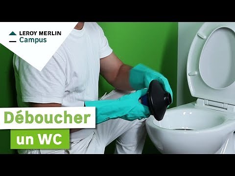 Comment déboucher un WC ? Leroy Merlin