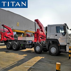 [Hot Item] 20FT 40FT Container Sidelifter Self Loader Truck Trailer Side Loader Trailer