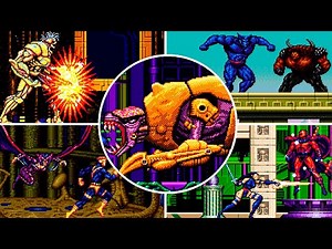 X-Men 2 - Clone Wars (Genesis) All Bosses (No Damage)