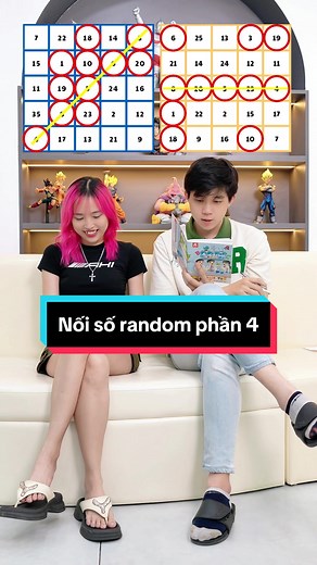 Nối số random phần 4 🥰 #xuhuongtiktok #TikTokGiaiTri #vietcomedy #vanphonggenz #xuhuong #trochoivui