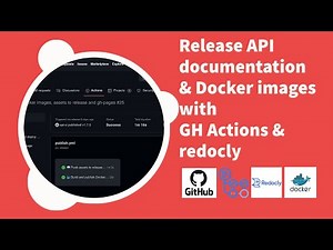 API Documentation release automation with Github, redocly and Open API