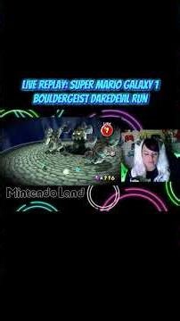 #supermariogalaxy #mintendoland Super Mario Galaxy Bouldergeist Daredevil Run.. he gets me good 🙃