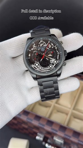 The CR7 Watch! ⚽ TAG Heuer Grand Carrera Skeleton Black 🖤 #cr7 #cr7world #watchlover #watch #shorts