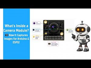 What's Inside a Camera Module? 📷 | How It Captures Images for Arduino & ESP32 | CYFI Robotics