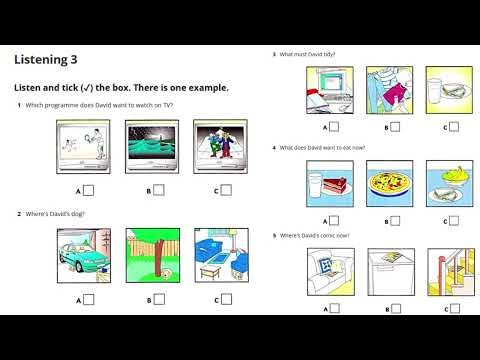 A2 English Listening Practice Test | P6 #a2english #englishlistening