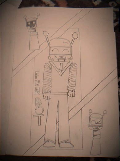 Clukr X Fun.Bot X Vineria! (My own drawing) 👍 X Subscribe!
