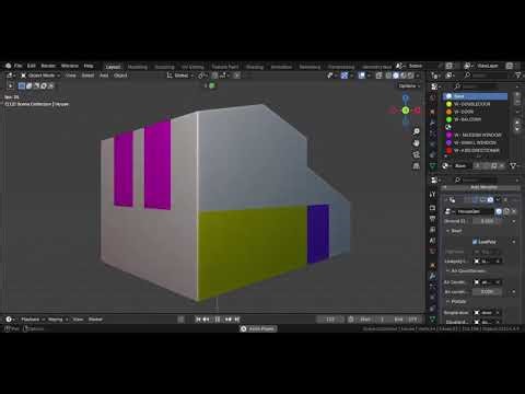 The most basic geometry node house creator ever (read description)