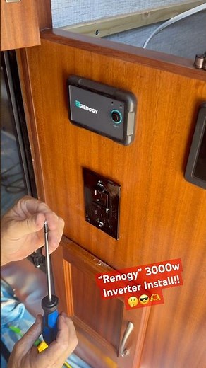 Truck Camper Life: Installing the Renogy 3000w Inverter in our Northern Lite 9-6LE #camperlife