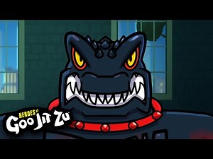 DINO Goo ARMY Attack! 🦖 | Heroes of Goo Jit Zu | Cartoons for Kids | Moose Mania