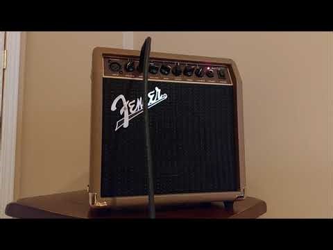 FENDER ACOUSTASONIC 15 DEMO & REVIEW #fender #amplifier