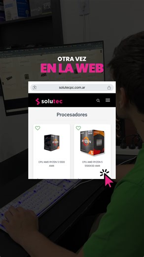 Solutec - PC | Notebooks | Servicio Técnico on Instagram: "Otra vez en la web… 🖥️"