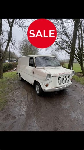 Rare Ford Transit MK1 with Toyota Automatic Engine