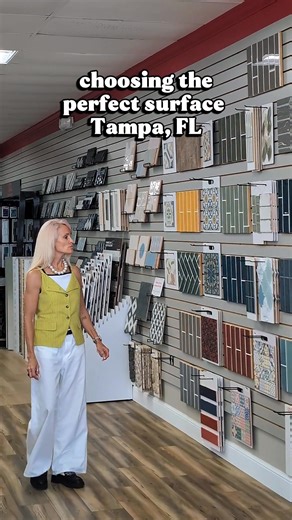 Choosing the perfect tile starts here—walking the showroom, feeling textures, seeing tones in real light. 13954 W Hillsborough Ave, Tampa, FL 33635 #TileShowroomTampa #PerfectTile #FlooringSelection #TampaDesignCenter #LuxuryTile | TL Floor & Design - Tampa | Facebook