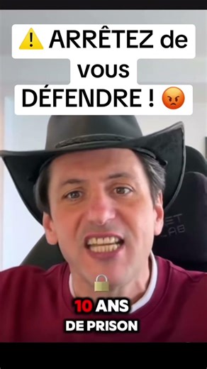 DEFENDING YOURSELF = 10 years in PRISON!! 👊