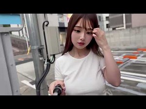 【ノーブラ散歩】初めての挑戦。ティシャツのみで散歩しました…