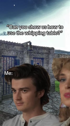 The whipping table is very popular! Come and give it a try! #scotland #2026 #history #visitscotland #strangerthings