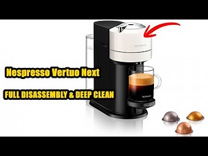 Nespresso Vertuo Next – Full Disassembly, Deep Clean & FIX for Not Brewing / Red & Orange Light