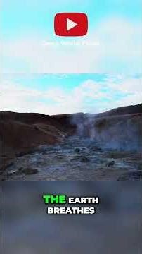Iceland's Geothermal Power: Nature's Secrets Revealed #shorts