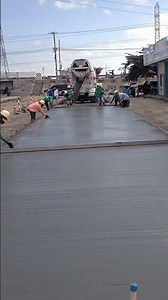Concrete pouring of Pccp/Fishport Parking Area