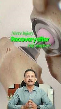 Nerve damage after THR- can it recover ? #totalhipreplacement #hipsurgery