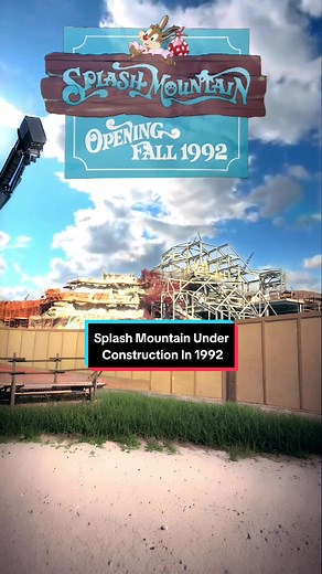 Splash Mountain 1992 Construction Update