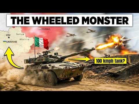 Centauro B1 in Action: Italy's Wheeled Monster Proves UNSTOPPABLE on Ukrainian Front!