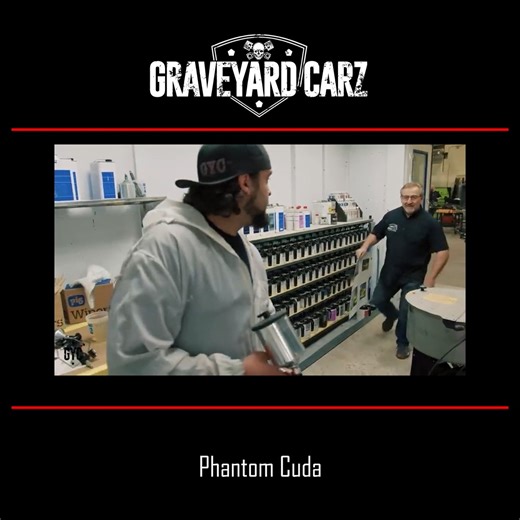 The final painting of the Phantom Cuda is completed. Some music by audionautix.com | Graveyard Carz