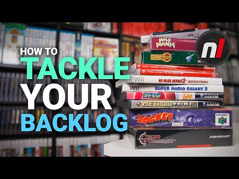 How to Tackle your Video Game Backlog