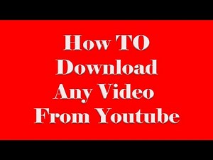 How To Download YouTube video | Free | Without Software