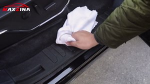 Door Sill Protector Compatible with 2021-2025 2026 Ford F150 SuperCrew Cab Inner Side Step Protector Side Edge Step Guard Car Door Dust Shield Cover 2024 F150 Exterior Accessories