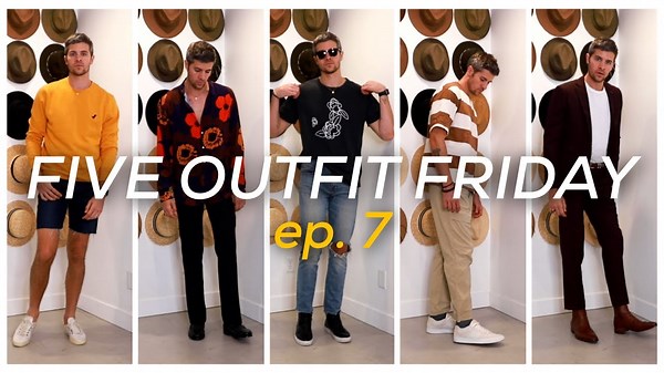 Fresh Men’s Outfits for Spring & Summer