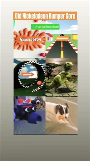 Old Nickelodeon Bumper Core #coltonleach #nickelodeon #spongebob #rugrats #icarly #animator