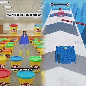 When You Mix The Play-Doh Colors Together 🤣 #shorts #relatable