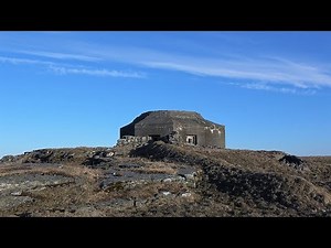 German WW2 machine gun bunker. With a secret..