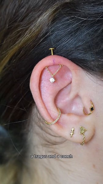 Stunning Hidden Helix Piercing Guide