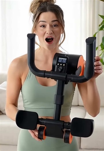Train smarter, not harder 💪🔥 This Ab Roller with Elbow Holder features automatic rebound and kneeling pads for safer, more effective core workouts at home. Perfect abs, zero excuses.#AbRoller#CoreWorkout#HomeGymEquipment#AbsTraining#FitnessGear