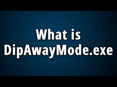 What is DipAwayMode.exe? [ASUS AI Suite 3]
