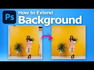 Photoshop how to extend background