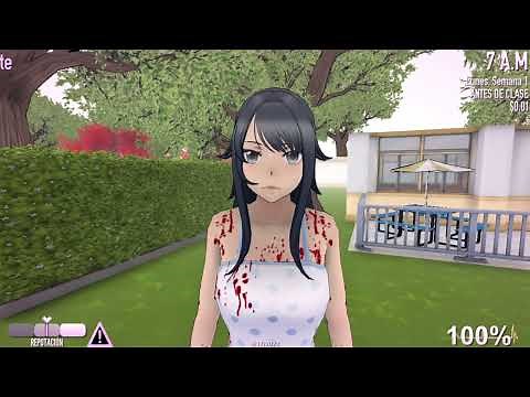 Play as Ayano Aishi in pajamas NP + DL | Yandere Simulator