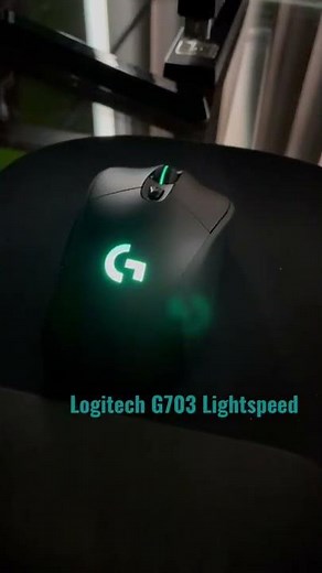 Logitech G703 Lightspeed gaming mouse. #logitech #logitechg703 #gaming #lightspeed #gamingmouse